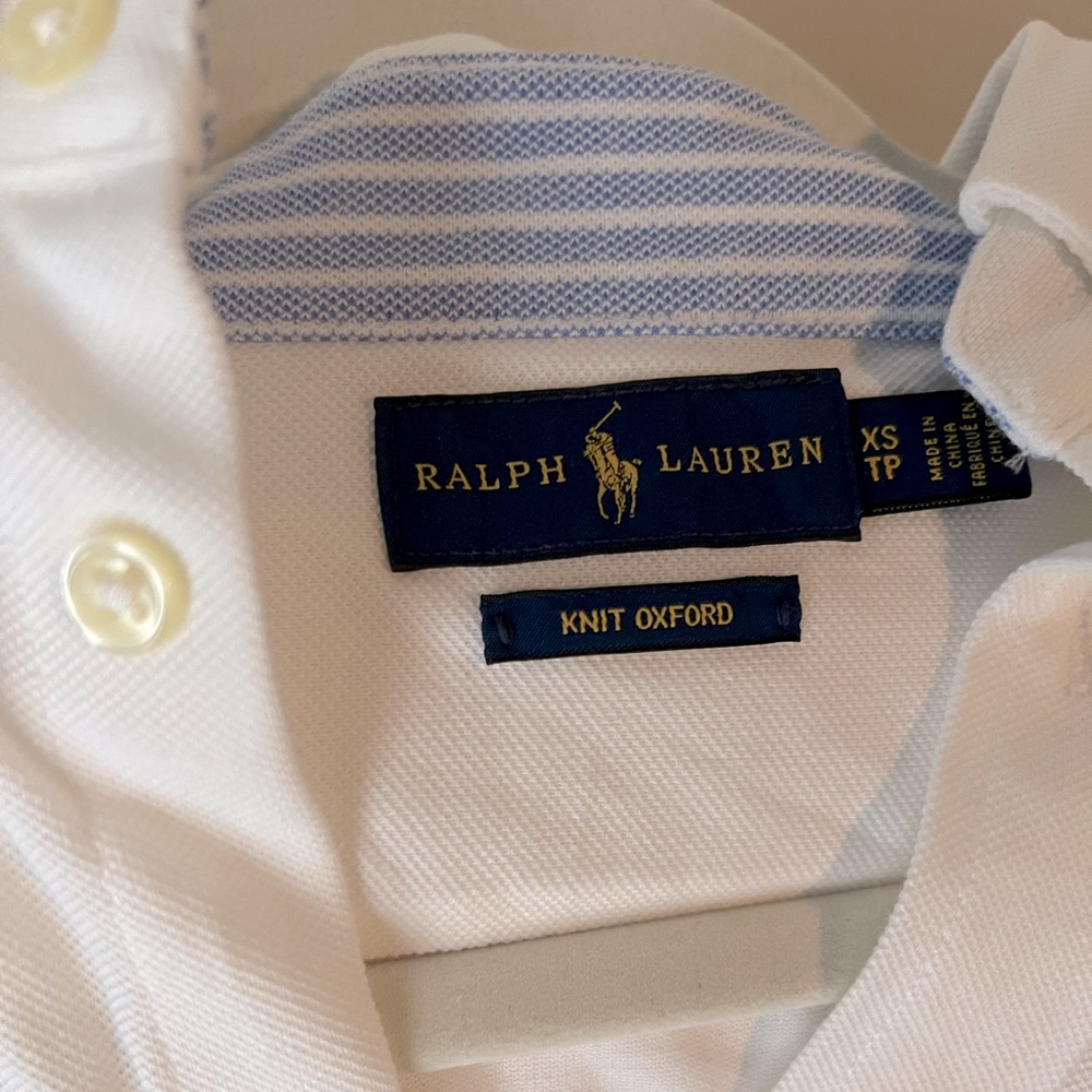 Ralph Lauren Knit Oxford Top